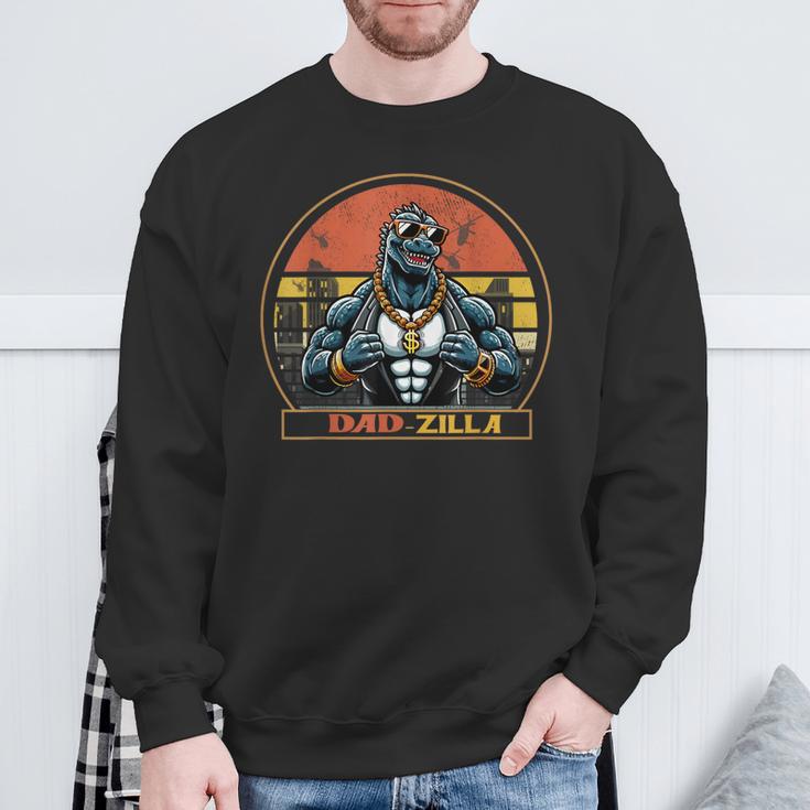 Cool Dad Herren Top Dad Brozilla Geschenkeatertag Für Papa Sweatshirt Geschenke für alte Männer