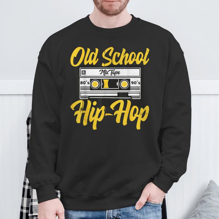 Cool Retro Old School Hip Hop 80S 90S Mixtape Cassette Sweatshirt Geschenke für alte Männer