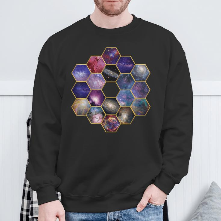 Cool Telescope James Webb Space Telescope Nice Telescope Sweatshirt Gifts for Old Men