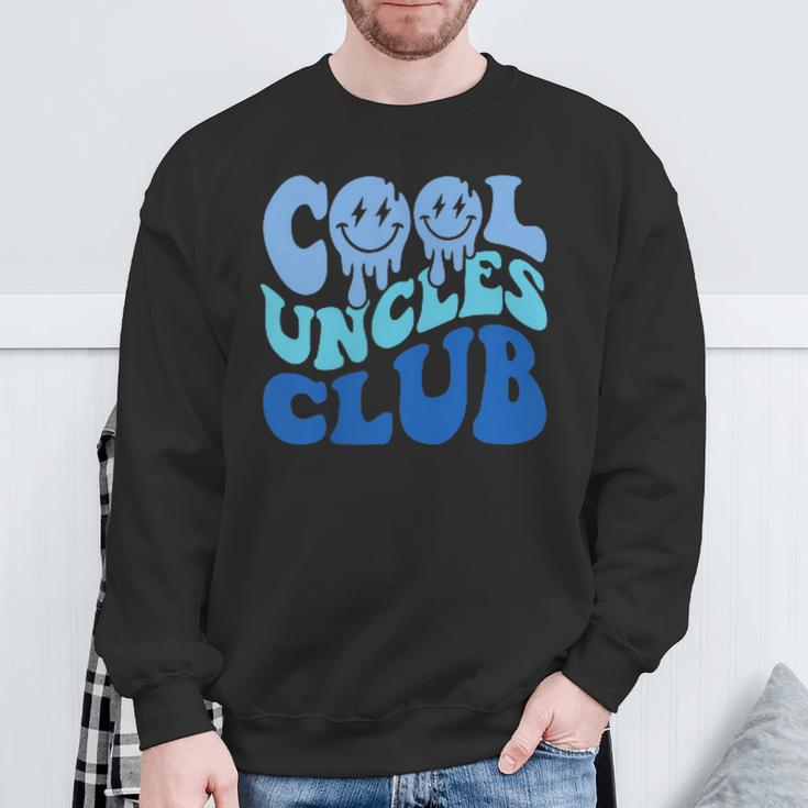 Cool Uncles Club Best Uncle Ever Fathers Day Pocket Sweatshirt Gifts for Old Men