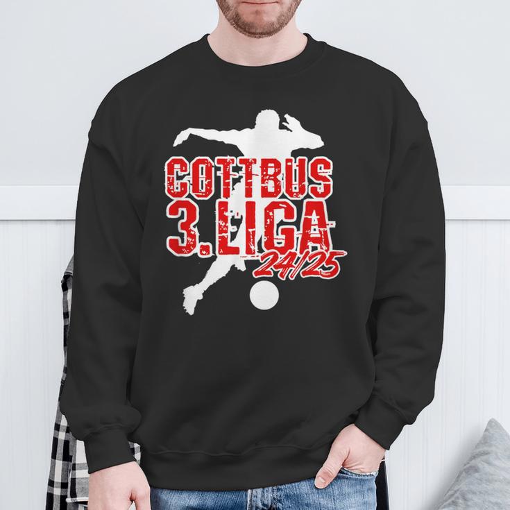 Cottbus Kickenerein Fuß Ball Fan Aufstieg Brandenburg Rot Sweatshirt Geschenke für alte Männer