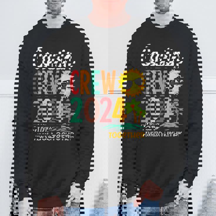 Cousin Crew 2024 Summer Vacation Beach Family Trip Matching Sweatshirt Gifts for Old Men