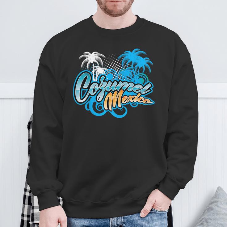 Cozumel Mexico Souvenir For Traveler MenWomen Sweatshirt Gifts for Old Men