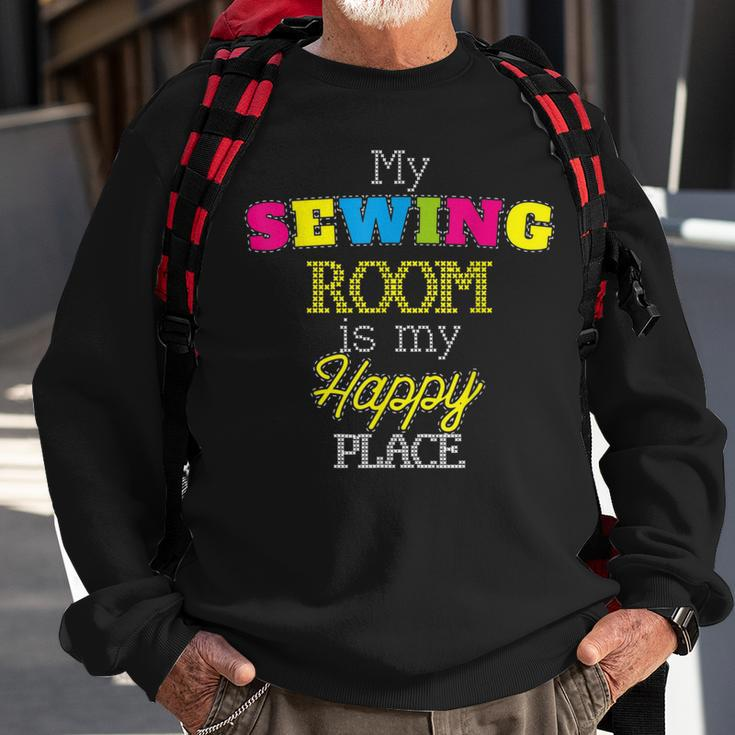 Craft Knitting Sewing Room Pattern QuiltingSweatshirt Gifts for Old Men