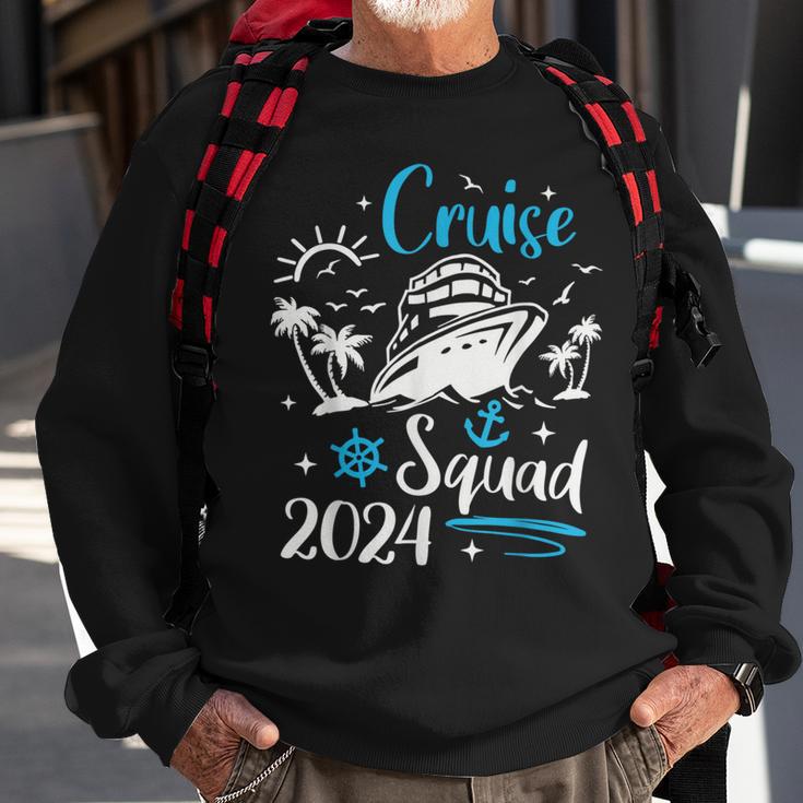 Cruise Squad 2024 Matching Family Vacation Cruise Ship 2024 Sweatshirt Gifts for Old Men