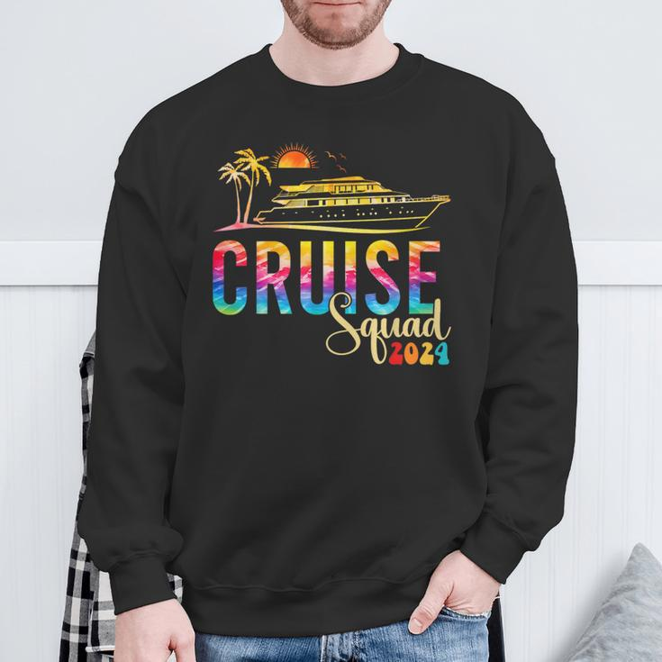Cruise Squad 2024 Summer Vacation Matching Family Group Sweatshirt Gifts for Old Men