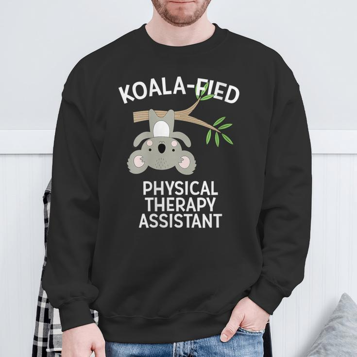 Cute Koala Physical Therapy Assistant Pt Pta Pun Sweatshirt Gifts for Old Men