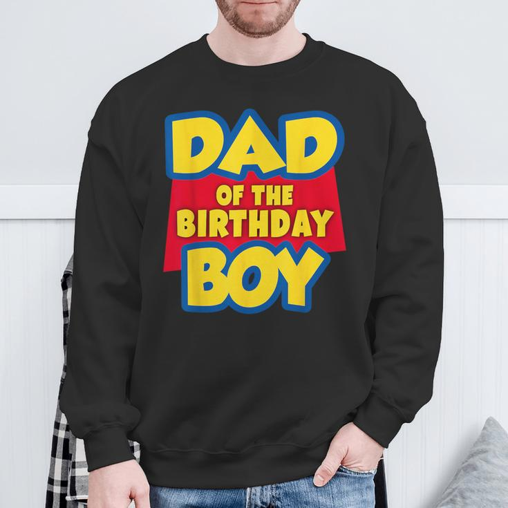 Dad Of The Birthday Boy Toy Story Decorations Sweatshirt Gifts for Old Men