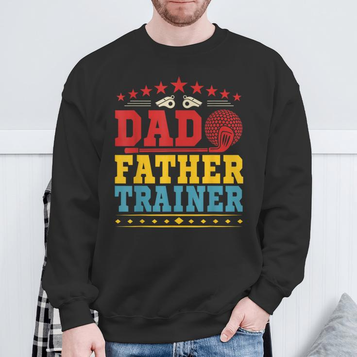Dad Father Trainer Costume Golf Sport Trainer Lover Sweatshirt Gifts for Old Men