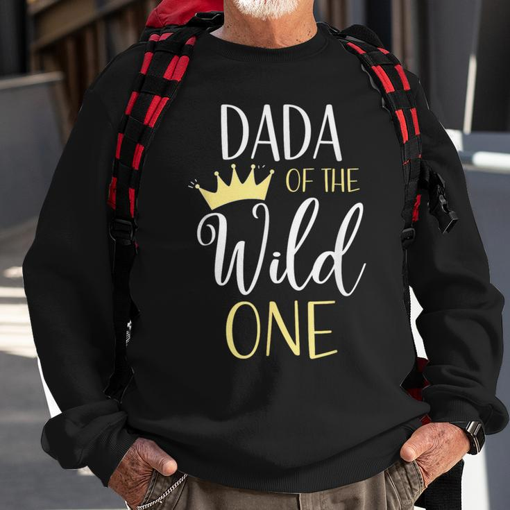 Dada Of The Wild One First Birthday Matching Family Sweatshirt Gifts for Old Men