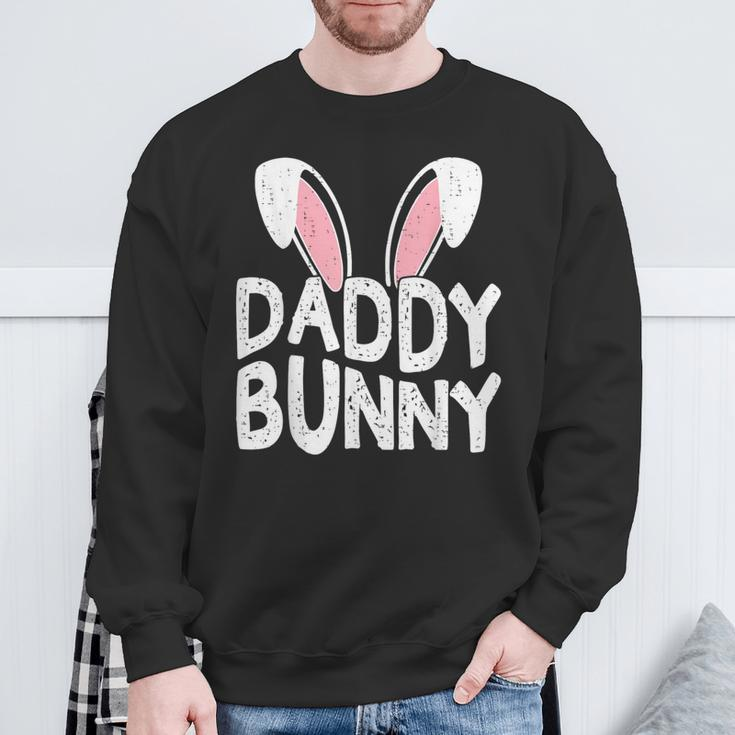 Daddy Bunny Ears Easter Family Matching Dad Fathers Day Papa Sweatshirt Gifts for Old Men