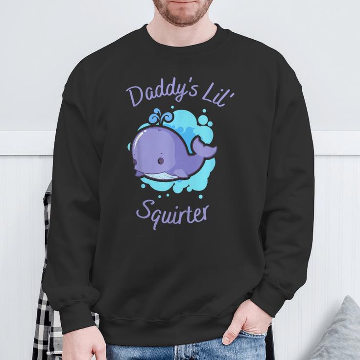 Daddy's Li'l Squirter Apparel Sweatshirt Gifts for Old Men