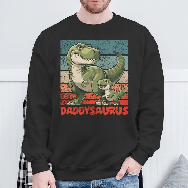 Daddysaurusatertag Bester Daddy T-Rex Papa Sweatshirt Geschenke für alte Männer