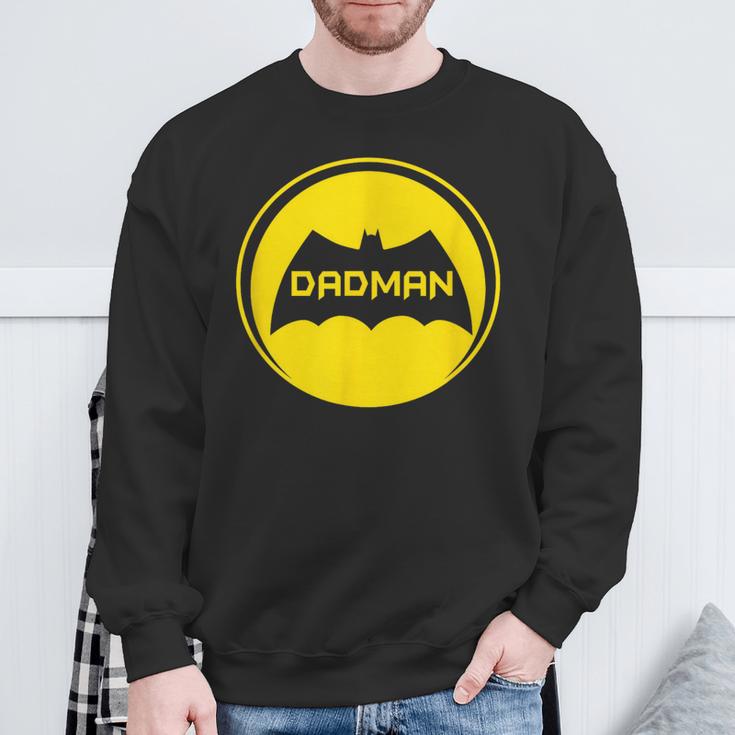 Dadman Father Am Tag Held Bei Nacht Papa Ist Der Beste Dad Sweatshirt Geschenke für alte Männer