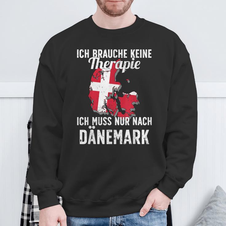 Danish Flag I Denmark Holiday I Denmark Sweatshirt Geschenke für alte Männer