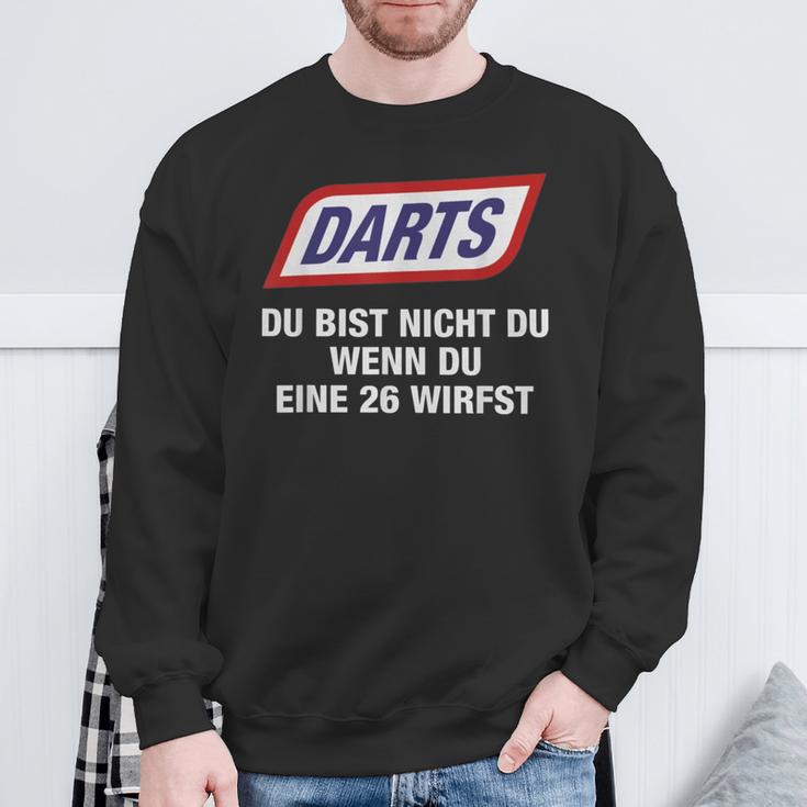 Darts Du Bist Nicht Du Wenn Du Eine 26 Wirfst Sweatshirt Geschenke für alte Männer