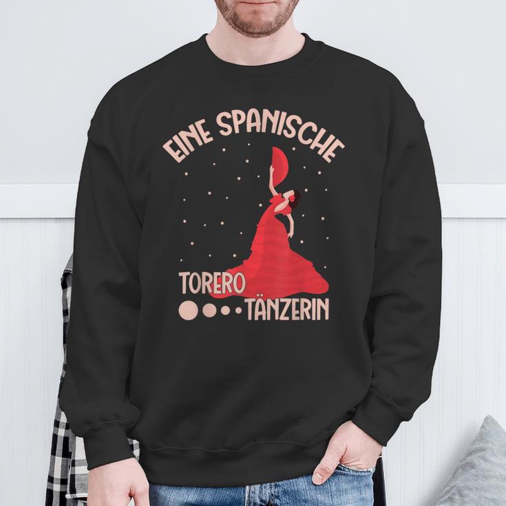 Das Ist Eine Spanische Torero Tänzerin Sweatshirt Geschenke für alte Männer