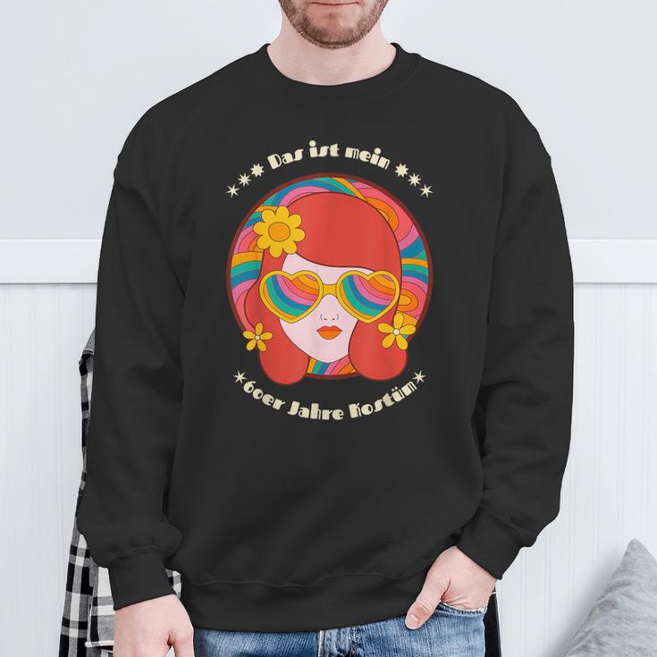 Das Ist Mein 60S Jahre Costume Hippie Love Party Fancy Dress Sweatshirt Geschenke für alte Männer