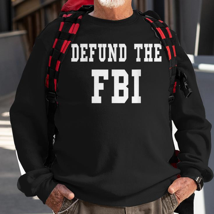 Defund The Fbi Federal Bureau Of Investigation Sweatshirt Gifts for Old Men