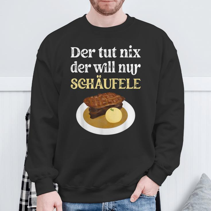 Der Tut Nix Der Will Nur Schäufele The Tut Sweatshirt Geschenke für alte Männer