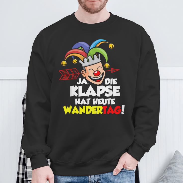 Die Klapse Hat Wandertag Sweatshirt Geschenke für alte Männer