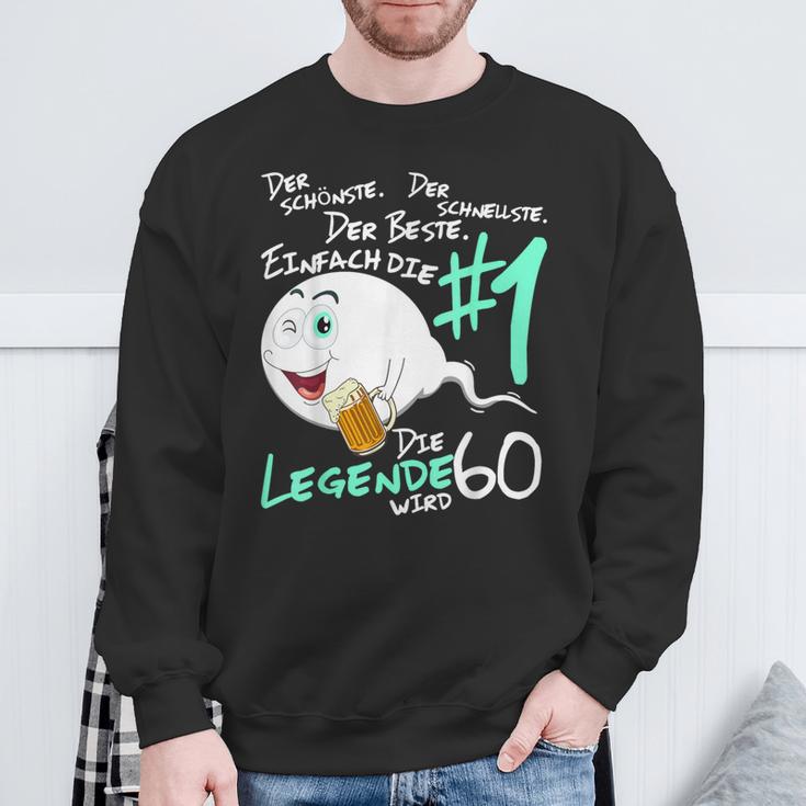 Die Legende Wird 60 Jahre 60S Birthday Sweatshirt Geschenke für alte Männer