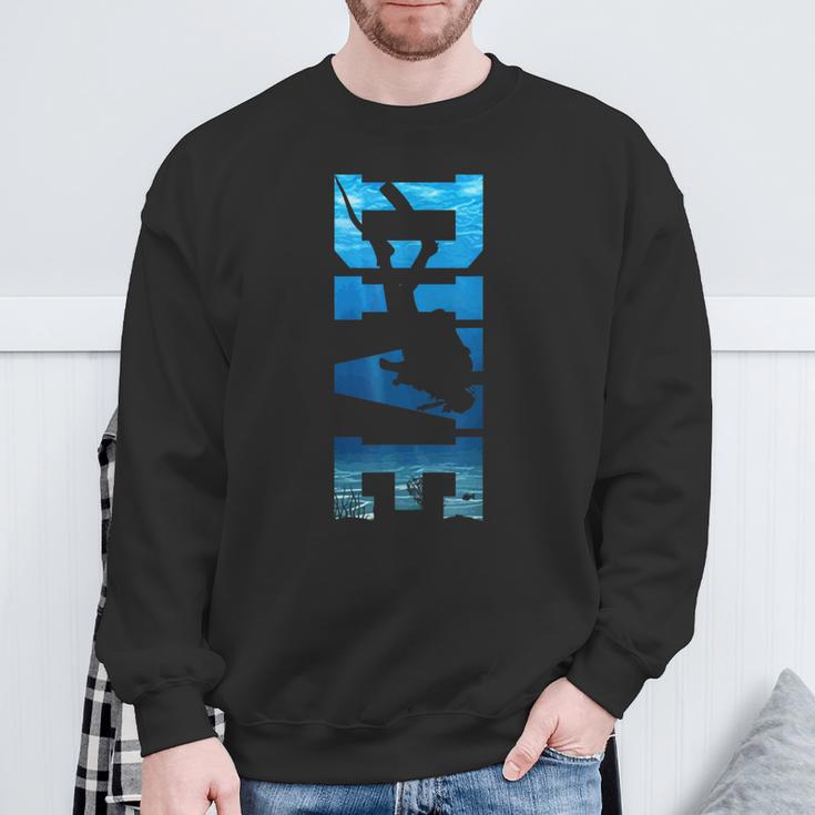 Diver Diving Sweatshirt Geschenke für alte Männer