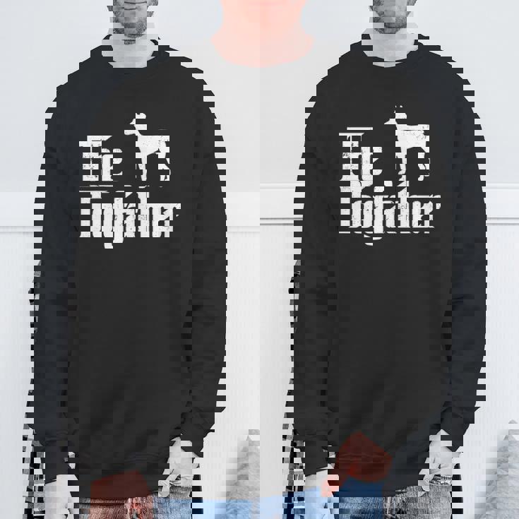 Doberman Pinscher Dog The Dogfather Dog Lover Sweatshirt Gifts for Old Men