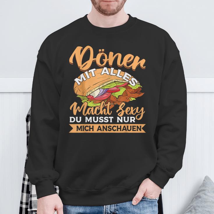 Doner Kebab Power Sexy Sweatshirt Geschenke für alte Männer