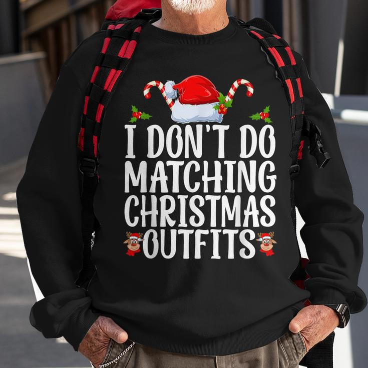 I Don't Do Matching Christmas Outfits But I Do Couples Xmas Sweatshirt Gifts for Old Men