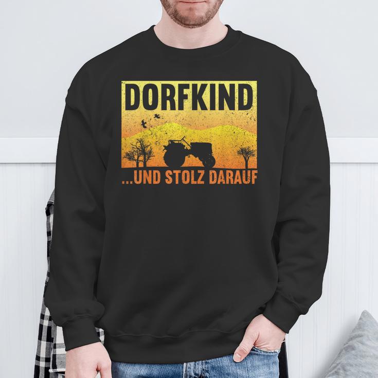 Dorfkind Und Stolz Darauf Farmers Children's S Sweatshirt Geschenke für alte Männer