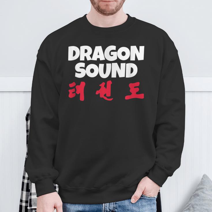 Dragon Sound Chinese Japanese Mythical Creatures Sweatshirt Gifts for Old Men