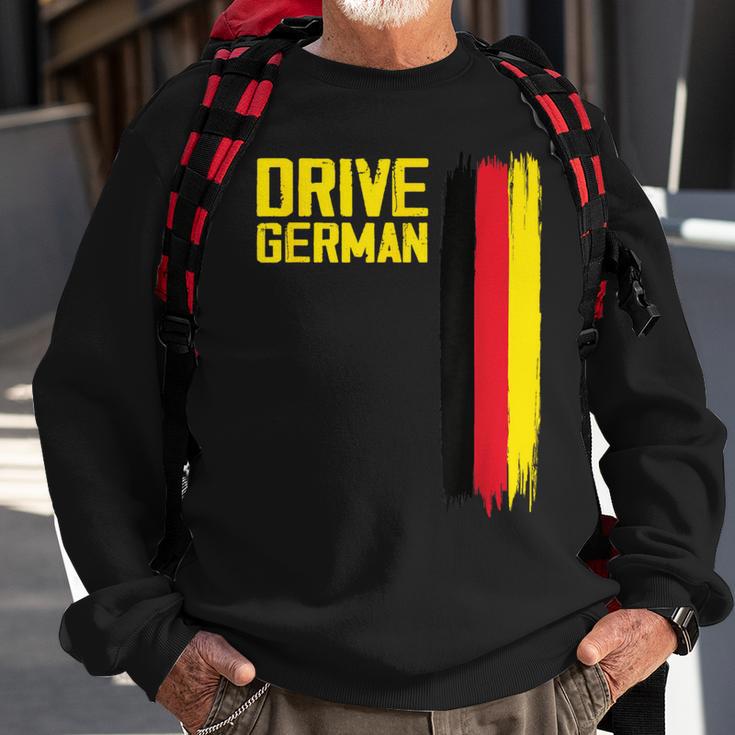 Drive German Cars Germany Flag Driving Sweatshirt Gifts for Old Men