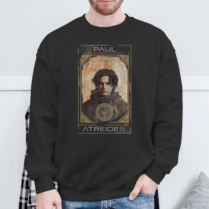 Dune Paul Atreides Tarot Card Sweatshirt Geschenke für alte Männer