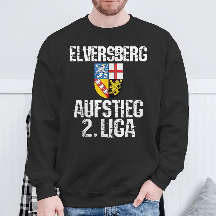 Elversberg Saarland Sve 07 Fan 2 League Aufsteigung 2023 Football Sweatshirt Geschenke für alte Männer