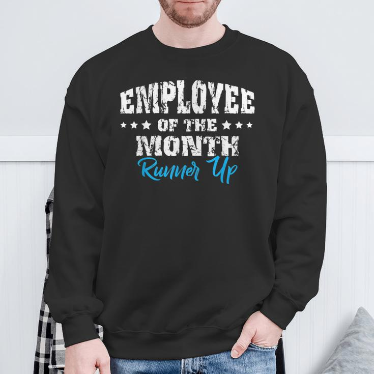 Employee Of The Month Runner Up Sweatshirt Gifts for Old Men