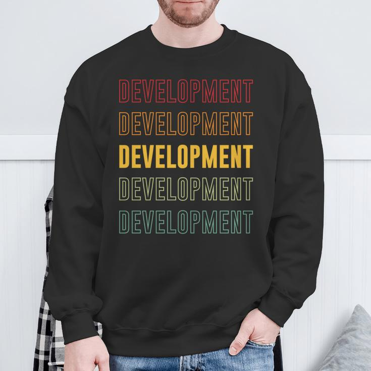 Entwicklungsstolz Entwicklung Sweatshirt Geschenke für alte Männer