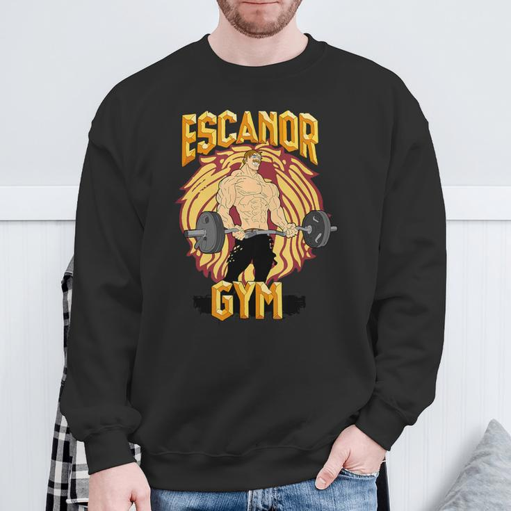 Escanor Gym Pride Sweatshirt Geschenke für alte Männer