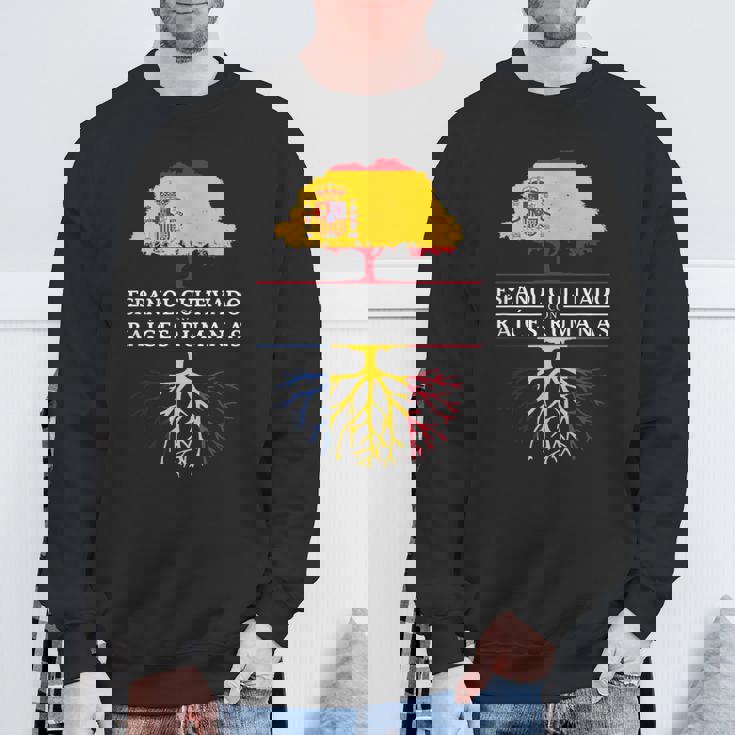 Español Cultivado Con Raíces Rumanas Rumania Camisa de entrenamiento Regalos para ancianos