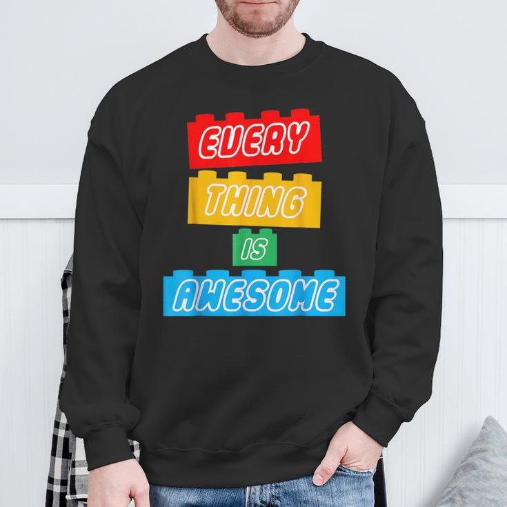 Everything S Awesome For The Eternal Optimist Great Sweatshirt Gifts for Old Men