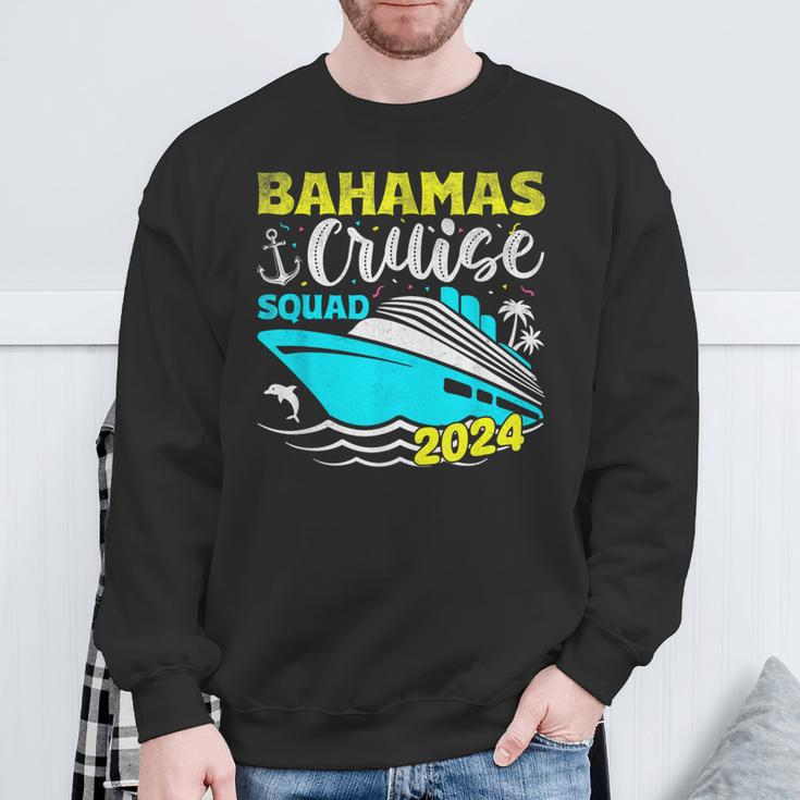 Family Cruise Squad Bahamas 2024 Summer Matching Vacation Sweatshirt Gifts for Old Men