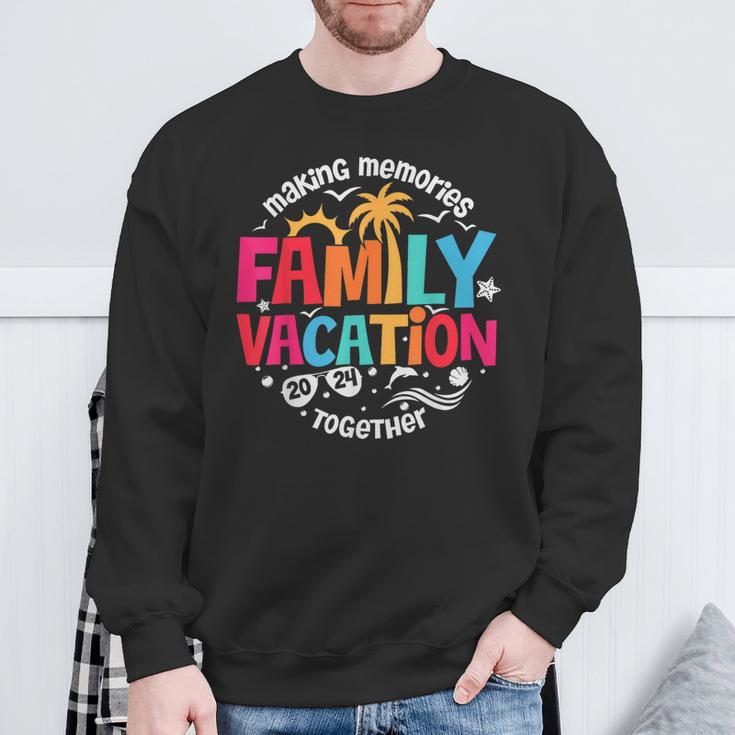 Family Vacation 2024 Beach Matching Family Summer Vacation Sweatshirt Gifts for Old Men