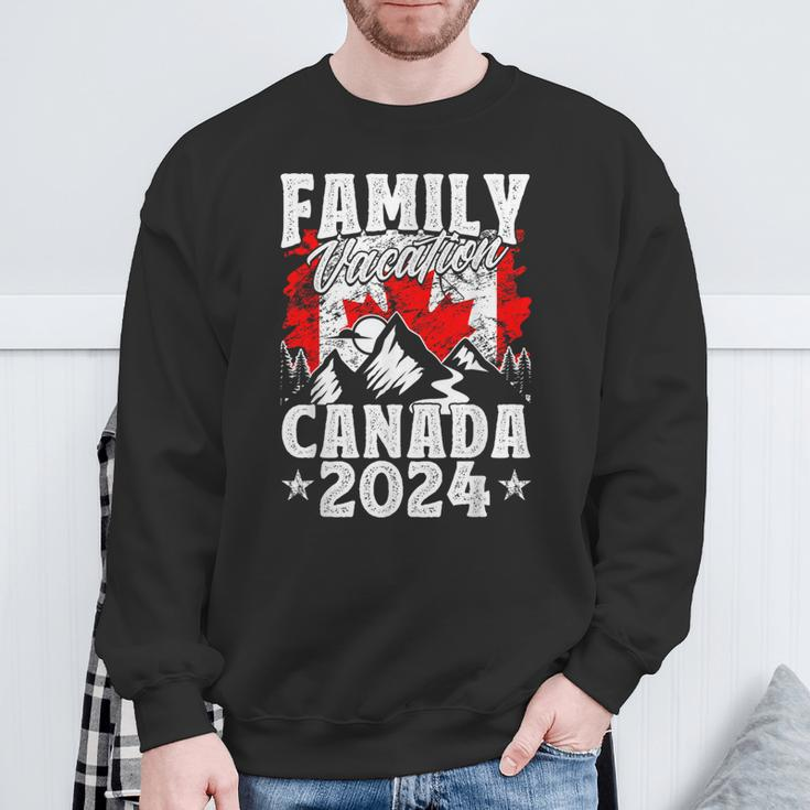 Family Vacation Canada 2024 Summer Vacation Sweatshirt Gifts for Old Men