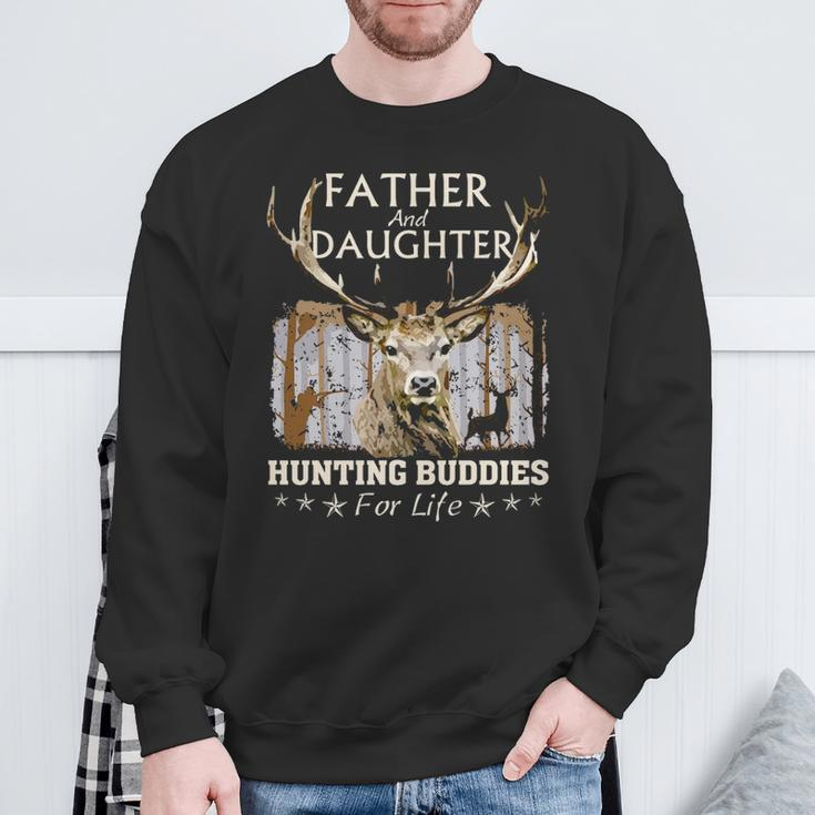 Father And Daughter Hunting Buddies Hunters Matching Hunting Sweatshirt Gifts for Old Men