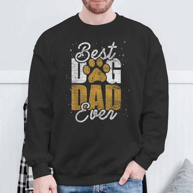 Fathers Day Dog Dad Dogs Sweatshirt Gifts for Old Men