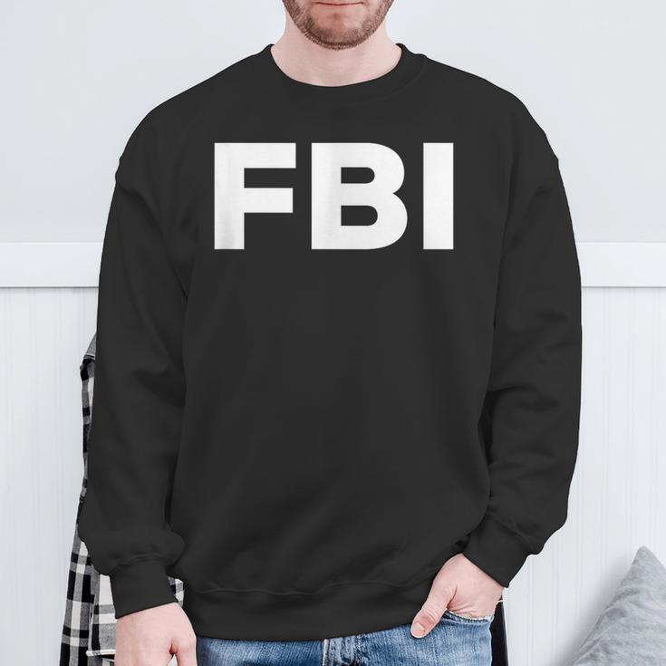 Fbi Logo Federal Bureau Of Investigation Sweatshirt Geschenke für alte Männer