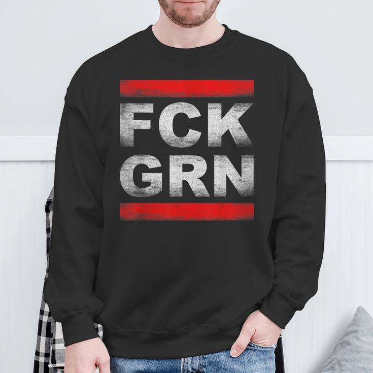 Fck Grn Sweatshirt Geschenke für alte Männer