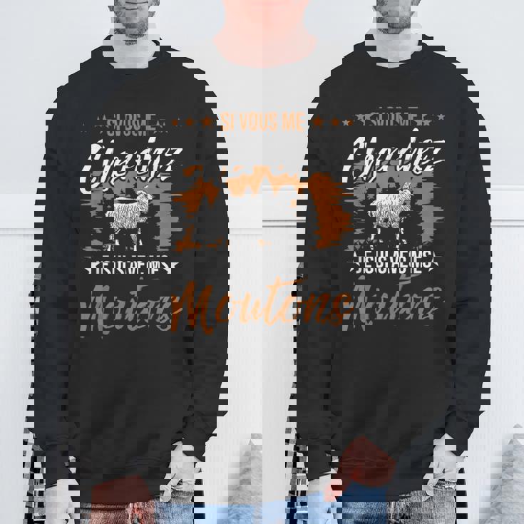 Fermier Animaux De Ferme J'aime Mes Moutons Sweater e Cadeaux pour les vieillards