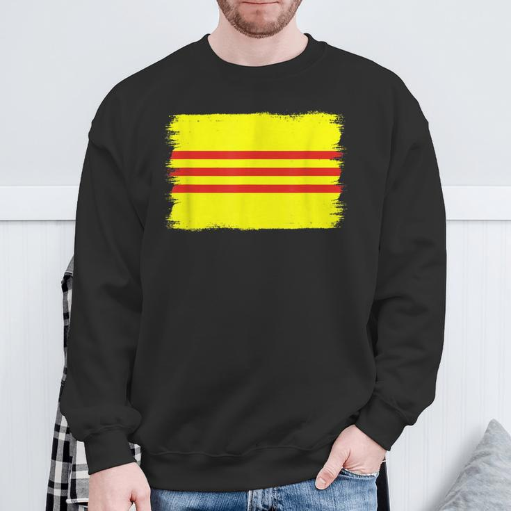 Flag Of South Vietnam Sweatshirt Gifts for Old Men