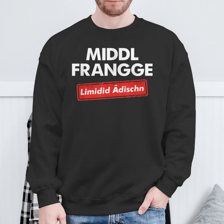 Franke Franken Frankenland Bayern Fränkisch Dialect Sweatshirt Geschenke für alte Männer